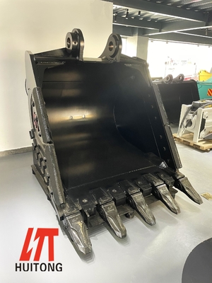 土工作業の構造のR150 R200 R220のための頑丈なクローラー掘削機のバケツ
